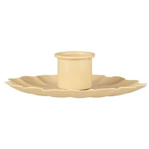 Ib Laursen Stage til bedelys blomst sart gul