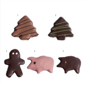 Cocoture Mixede marcipan figurer  20 g. 1 stk.