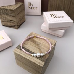 By Str Maria Armbnd - Rosa