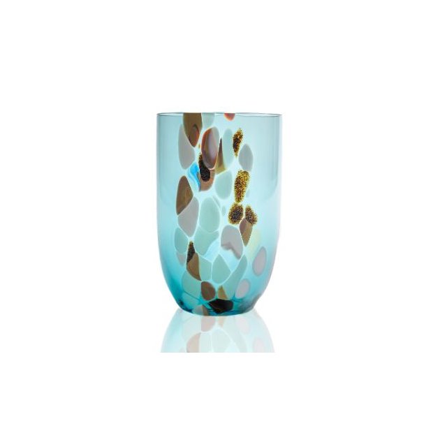 Anna von Lipa Marble/Marmor tumbler glas - Amalfi Blue
