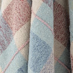 Bloomingville Mille Plaid, Grn, Genanvendt Bomuld160 x 130 cm