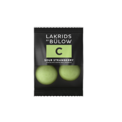 Lakrids by Blow - MINI C - SOUR STRAWBERRY - 2 stk i posen. ca 12g