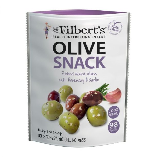 Filbert Mixed olives with rosemary &amp; garlic 50g