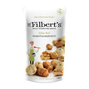 Filbert 100 g Italian Herb Peanuts & Hazelnuts