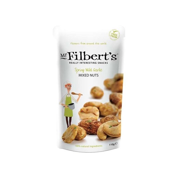Filbert 100g Wild Garlic Mixed Nuts 