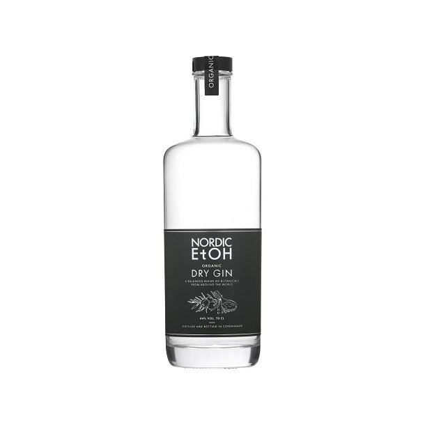 Nordic EtOH Organic Dry Gin  Original Black 44% / 70 CL.