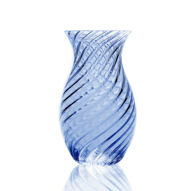 Anna von Lipa Oslo Vase Blue Smoke HJEMMET Gaverummet.dk
