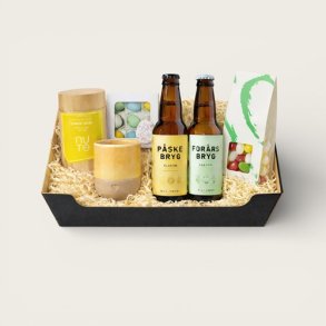 Gavekurv med �l og p�skeslik