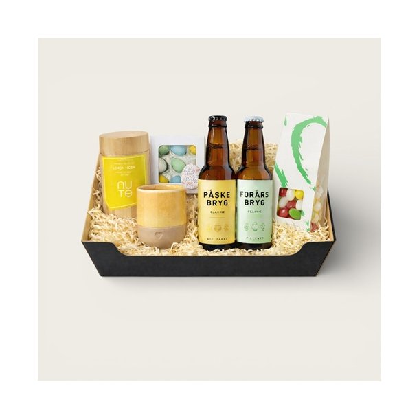 Gavekurv med �l og p�skeslik