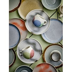 Bloomingville - Paula Kop, Brun - beige, Stentj