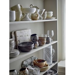 Bloomingville - Paula Kop, Brun - Beige, Stentj