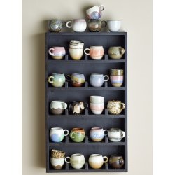 Bloomingville - Paula Kop, Brun - beige, Stentj