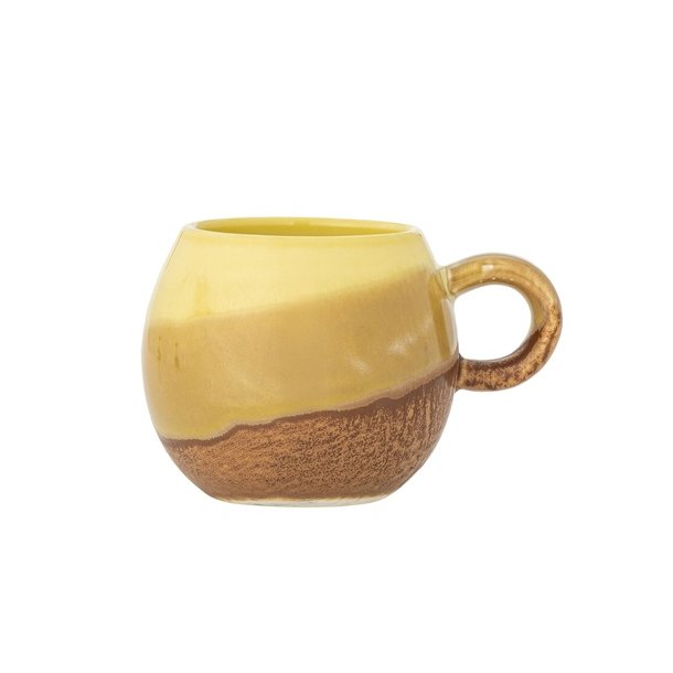 Bloomingville Paula Kop, Gul, Stent�j  D9 x H8 cm