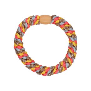 By Str hrelastik  Multi Pink, Orange, Blue & Glitter