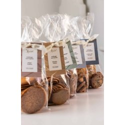 Xocolatl - Sm�rbagte sm�kager med lakrids, 150g. 