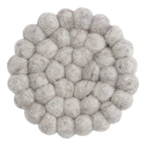 Gry & Sif Small Coaster - Light Natural Grey - Set of 2