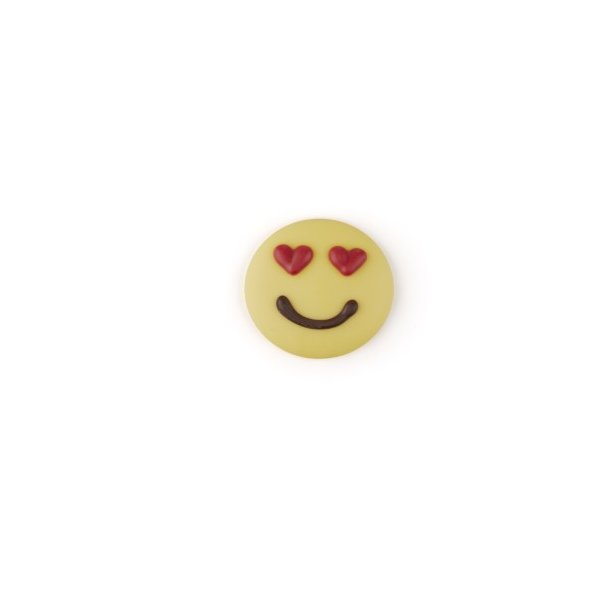 Cocoture smiley, hvid chokolade 