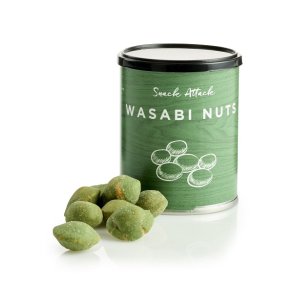 Snack Attack - D�se med Wasabi Nuts 40 gr.