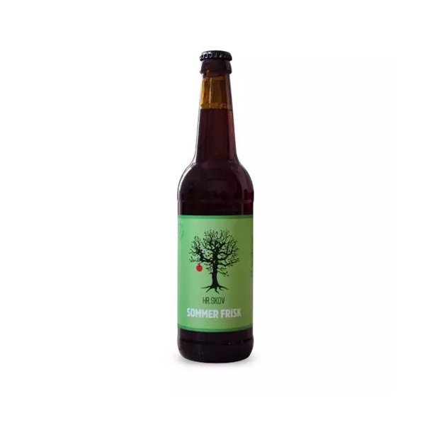Hr. Skov Sommerfrisk  saftig og lskende sommer l med ble og elegance 500 ml.