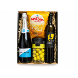 Sommerkurv med Limoncello, cava og snacks