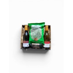 Sommergave med sm� vin, chips og karamel