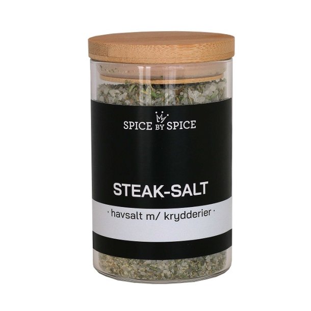 Spice by Spice - Glas med Steak salt blanding -BB dec 2024