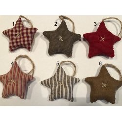 Ib Laursen Stjerne 6 ass "My Nostalgic Christmas", 1 stk.