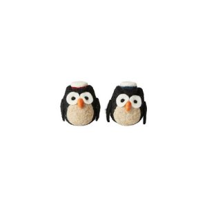 Speedtsberg Studenter ugle - uld - 7 x 7 cm r�d/bl� - 1 stk