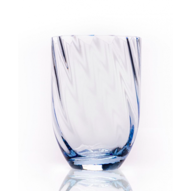Anna von Lipa Swirl Tumbler glas - Light Blue    