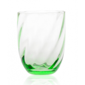Anna von Lipa Swirl Tumbler Glas -  Light Green