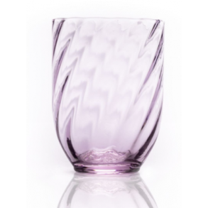 Anna Von Lipa Swirl Tumbler Glas - Lilla