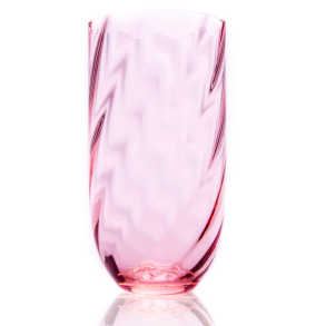 Anna von Lipa Swirl glas Long Drink - Rosa