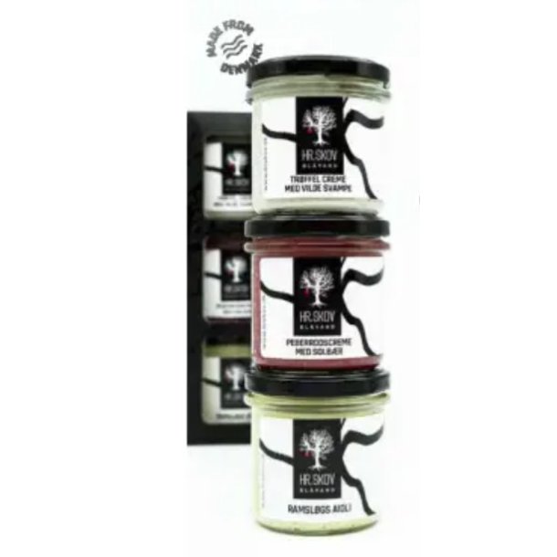 Tapaskit gavepakke med Hr. Skov delikatesser