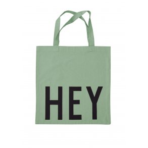 Grn Tote Bag HEY - Design Letters 