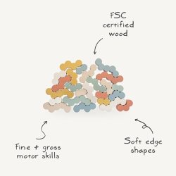 Mushie stable kopper - retro farver