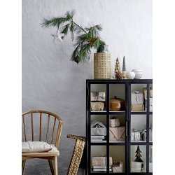 Bloomingville - Tristian Ornament, Hvid, Fjer