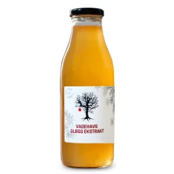 Julekurv med glgg, brndte mandler og andre julegodter 