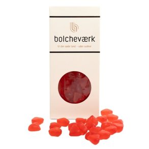 BOLCHEVRK - Vingummihjerter - Sukkerfri Vingummi100g.